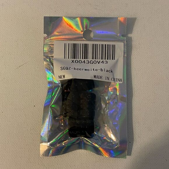 Corvette Valve Stem Caps in Black with Logo NWT - Picture 4 of 4